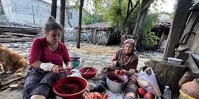 AKSEKİ KADINLARINDAN DOĞAL NAR EKŞİSİ GELENEĞİ
