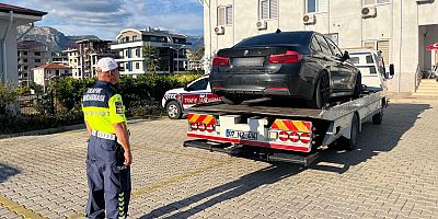 ALANYA’DA DRİFT ŞOVU HÜSRANLA BİTTİ