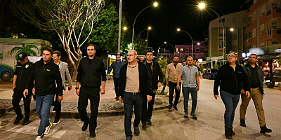 ANTALYA EMNİYETİNDEN KALEİÇİ VE KEPEZ’DE GÜVENLİK DENETİMİ