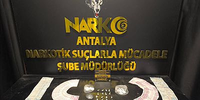 ANTALYA EMNİYETİNDEN UYUŞTURUCUYA AĞIR DARBE!