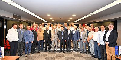 ANTALYA VALİSİ HULUSİ ŞAHİN ATB’NİN KONUĞU OLDU