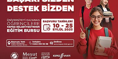 BAŞARI SİZİN, DESTEK KEPEZ’İN