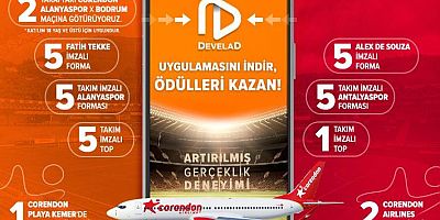 CORENDON AİRLİNES,CORENDON ALANYASPOR-ONVO ANTALYASPOR MAÇINI DİJİTAL DÜNYAYA TAŞIYOR