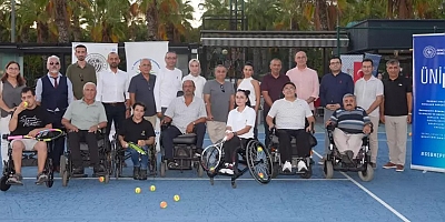 ENGELLİLER TENİSLE HAYATA YENİDEN “SERVİS” ATIYOR