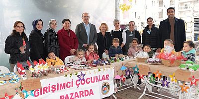 GİRİŞİMCİ ÇOCUKLARDAN SMA'LI BURÇE BEBEK’E DESTEK