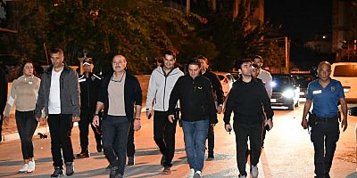 İL EMNİYET MÜDÜRÜ ZAİMOĞLU YEŞİLDERE’DE HALKIN NABZINI TUTTU