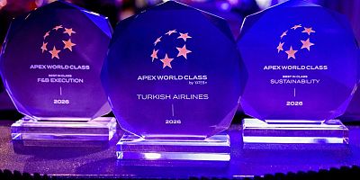 THY, 5'İNCİ KEZ APEX WROLD CLASS ÖDÜLÜNÜN SAHİBİ OLDU 
