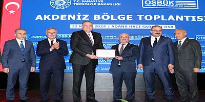 TSE’DEN ANTALYA OSB’YE YEŞİL OSB BELGESİ 